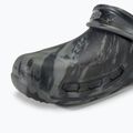 Papuci Crocs Bistro Work Graphic Clog deep navy/multi 8