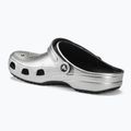 Papuci Crocs Classic silver/metallic 4