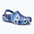 Papuci Crocs Classic Marbled Clog blue bolt/multi 2