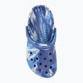 Papuci Crocs Classic Marbled Clog blue bolt/multi 6