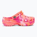 Șlapi de femei Crocs Classic Platform Marbled guava/multi pentru femei 3