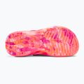 Șlapi de femei Crocs Classic Platform Marbled guava/multi pentru femei 5