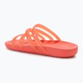 Papuci pentru femei Crocs Splash Glossy Strappy neon watermelon 3