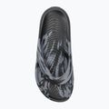 Șlapi de plajă Crocs Mellow Marbled Recovery negru/galbenuș 5