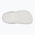 Șlapi Crocs Classic Starry Glitter alb pentru copii 13