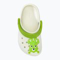 Șlapi pentru copii Crocs Classic Glow Alien multicolor pentru copii 6