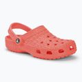 Papuci Crocs Classic Crocskin guava 2