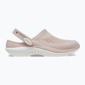 Papuci pentru femei Crocs LiteRide 360 Clog pink clay/white 2