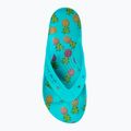 Papuci pentru femei Crocs Baya II Graphic Flip digital aqua/multi 5