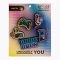Insigne Crocs Lights Up Neon Gamer lights up neon gamer 5 pack