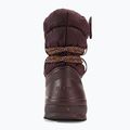 Cizme de zăpadă Crocs Classic Neo Puff Luxe pentru femei, de culoare vișinie închisă 6
