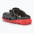 Papuci pentru copii Crocs Duet Max II Clog Toddler black/varsity red 4