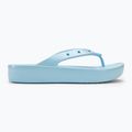 Flip flop-uri Crocs Classic Platform Meta Pearl Blue Calcite pentru femei 2