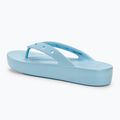 Flip flop-uri Crocs Classic Platform Meta Pearl Blue Calcite pentru femei 3