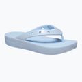 Flip flop-uri Crocs Classic Platform Meta Pearl Blue Calcite pentru femei 9