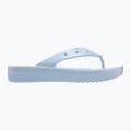 Flip flop-uri Crocs Classic Platform Meta Pearl Blue Calcite pentru femei 10