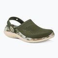 Papuci Crocs LiteRide 360 Marbled Clog army green/multi 2