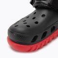 Papuci Crocs Duet Max II Clog black/varsity red 7
