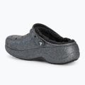 Papuci pentru femei Crocs Baya Platform Lined Glitter Clog black giltter 4