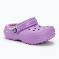 Papuci pentru copii Crocs Classic Lined orchid