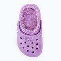 Papuci pentru copii Crocs Classic Lined orchid 6