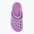 Șlapi pentru copii Crocs Classic Lined orchid 6