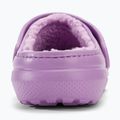 Șlapi pentru copii Crocs Classic Lined orchid 7