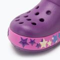 Papuci pentru copii Crocs Crocband Lights Clog Toddler amethyst 8