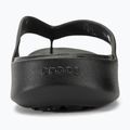 Papuci pentru femei Crocs Getaway Flip black 6