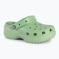 Papuci pentru femei  Crocs Classic Platform Clog fair green