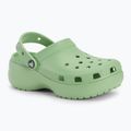 Papuci pentru femei  Crocs Classic Platform Clog fair green 2