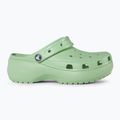 Papuci pentru femei  Crocs Classic Platform Clog fair green 3