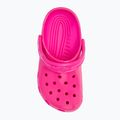 Papuci pentru copii Crocs Classic Neon Highlighter Clog pink crush 6