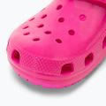 Papuci pentru copii Crocs Classic Neon Highlighter Clog pink crush 8