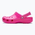 Papuci pentru copii Crocs Classic Neon Highlighter Clog pink crush 11