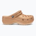 Papuci pentru femei Crocs Classic Platform Glitter shitake 3