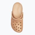 Papuci pentru femei Crocs Classic Platform Glitter shitake 6
