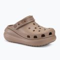 Papuci Crocs Classic Crush Clog latte 2