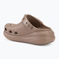 Papuci Crocs Classic Crush Clog latte 3