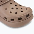 Papuci Crocs Classic Crush Clog latte 8