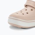 Papuci pentru copii Crocs Crocband Clean Of Court Clog 208477 quartz 8