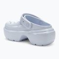 Papuci pentru femei Crocs Stomp High Shine Clog dreamscape 4