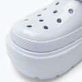 Papuci pentru femei Crocs Stomp High Shine Clog dreamscape 8