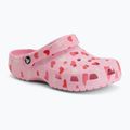 Șlapi Crocs Classic Valentines Day Clog flamingo