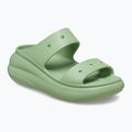 Papuci pentru femei Crocs Classic Crush Sandal fair green 8