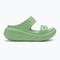 Papuci pentru femei Crocs Classic Crush Sandal fair green 2