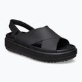 Sandale pentru femei Crocs Brooklyn Luxe Cross Strap black 8