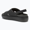 Sandale pentru femei Crocs Brooklyn Luxe Cross Strap black 3