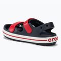 Sandale pentru copii Crocs Crocband Cruiser Kids 209423 navy/varsity red 3