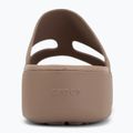 Șlapi pentru femei Crocs Gateway Platform H-Strap latte 6